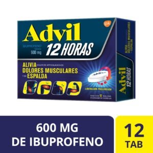 Advil 12 Hour Pain Relief 12 Tablets - Pharmacy in Cabo delivery
