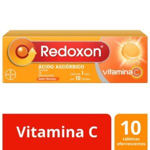Redoxon Vitamin C 1g Orange 10 Effervescent Tablets - Pharmacy in Cabo delivery