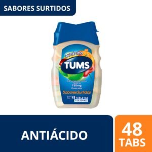 TUMS Antacid 48 Chewable Tablets - Pharmacy in Cabo delivery