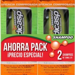 Shampoo Medicasp Ketoconazol 130Ml/ 2Pack 9706