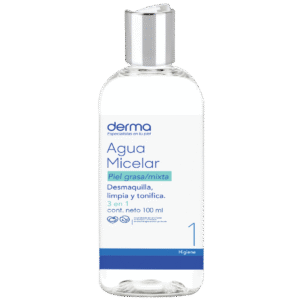Derma Micellar Water Desmaquilla, Limpia & Tonifica 100 ml